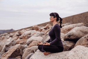 ayurveda yoga meditation pose