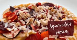 ayurvedisk pizza recept